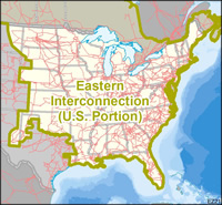 U.S. Portion of the Eastern Interconnection